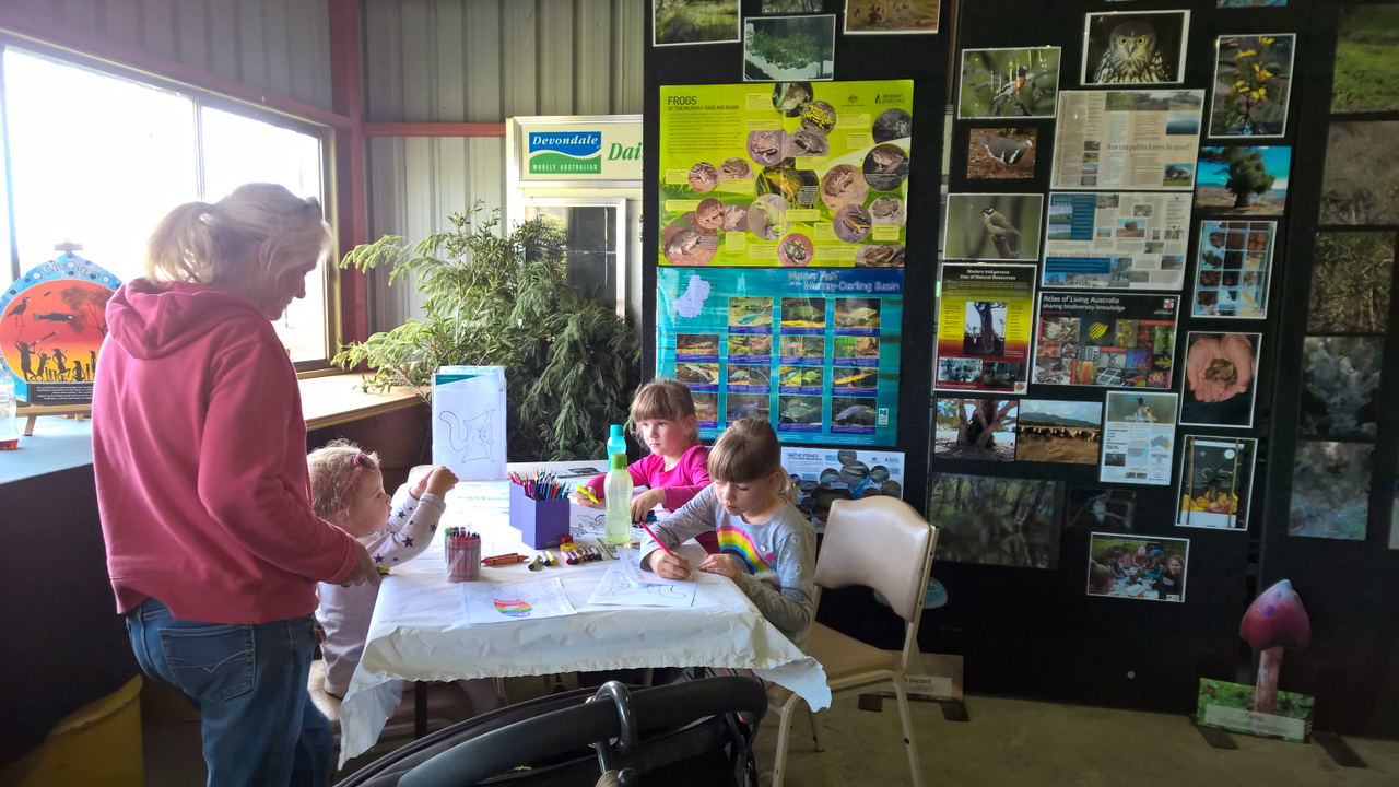 Even a table for the kids